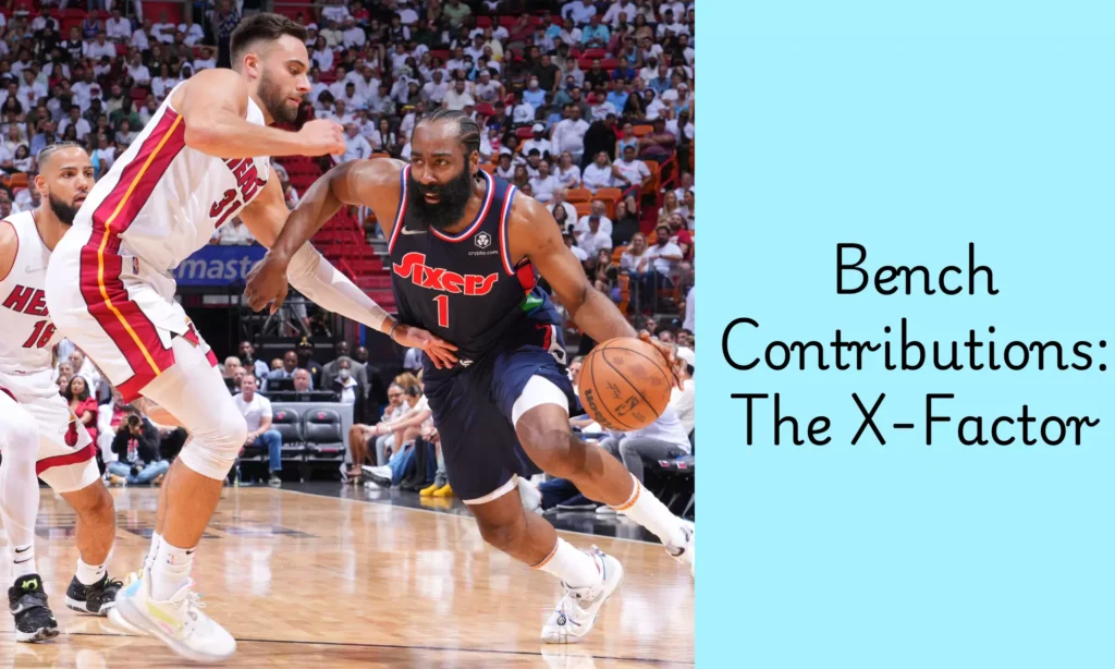 Bench Contributions: The X-Factor