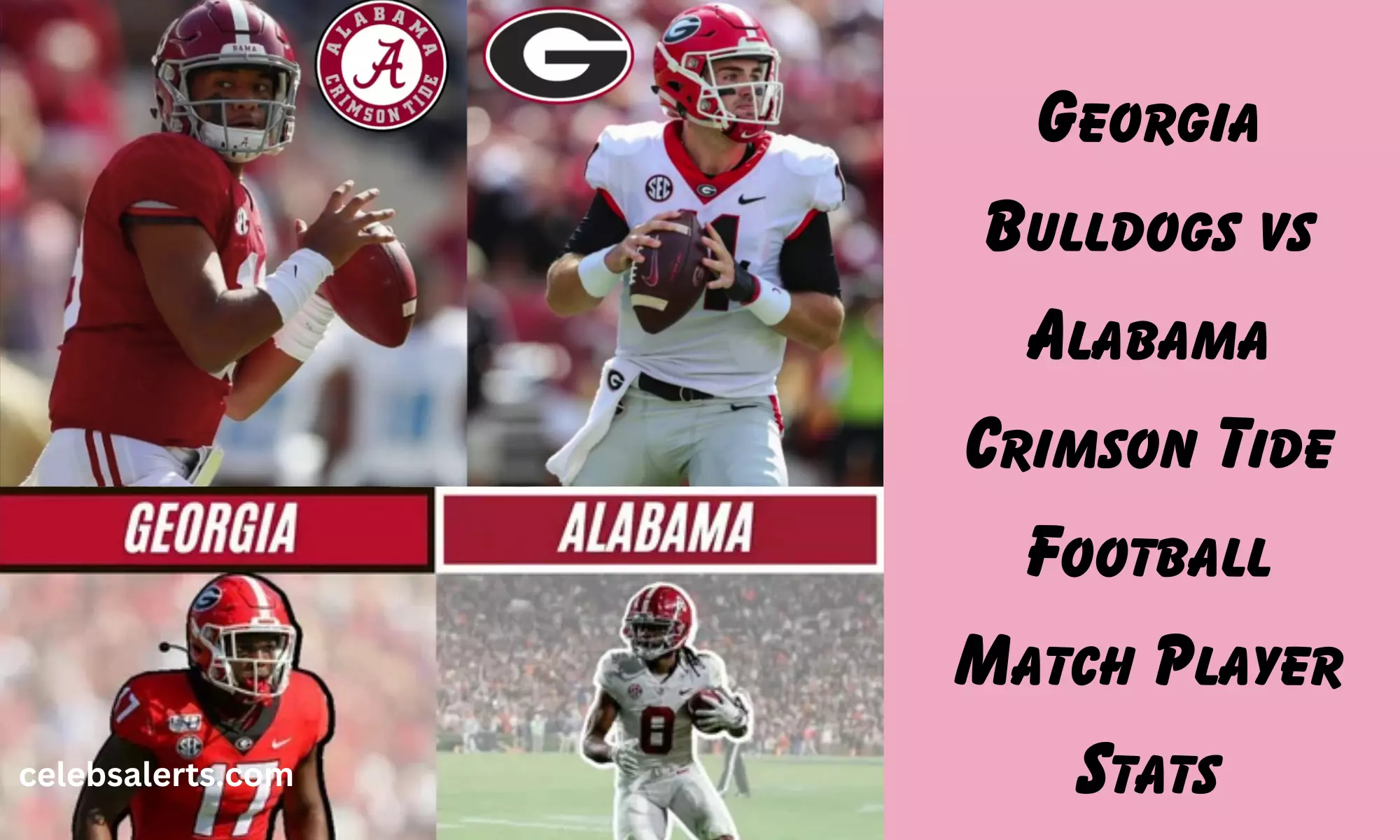 Georgia Bulldogs vs Alabama Crimson