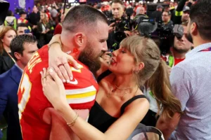 Taylor Swift and Travis Kelce